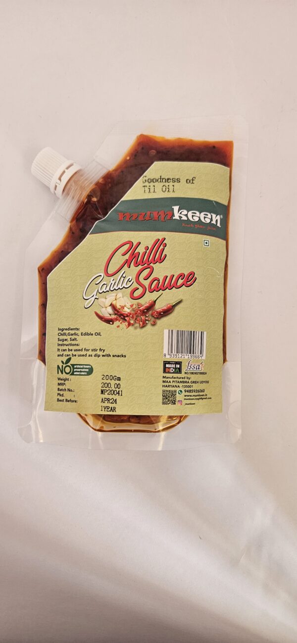 CHILLY GARLIC OIL 200gm - Image 3